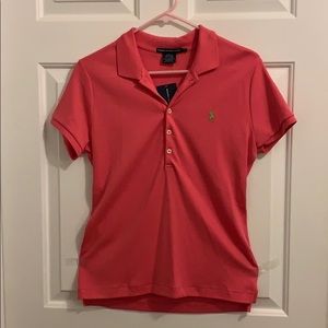 Ralph Lauren Sport NWT hot pink polo shirt
